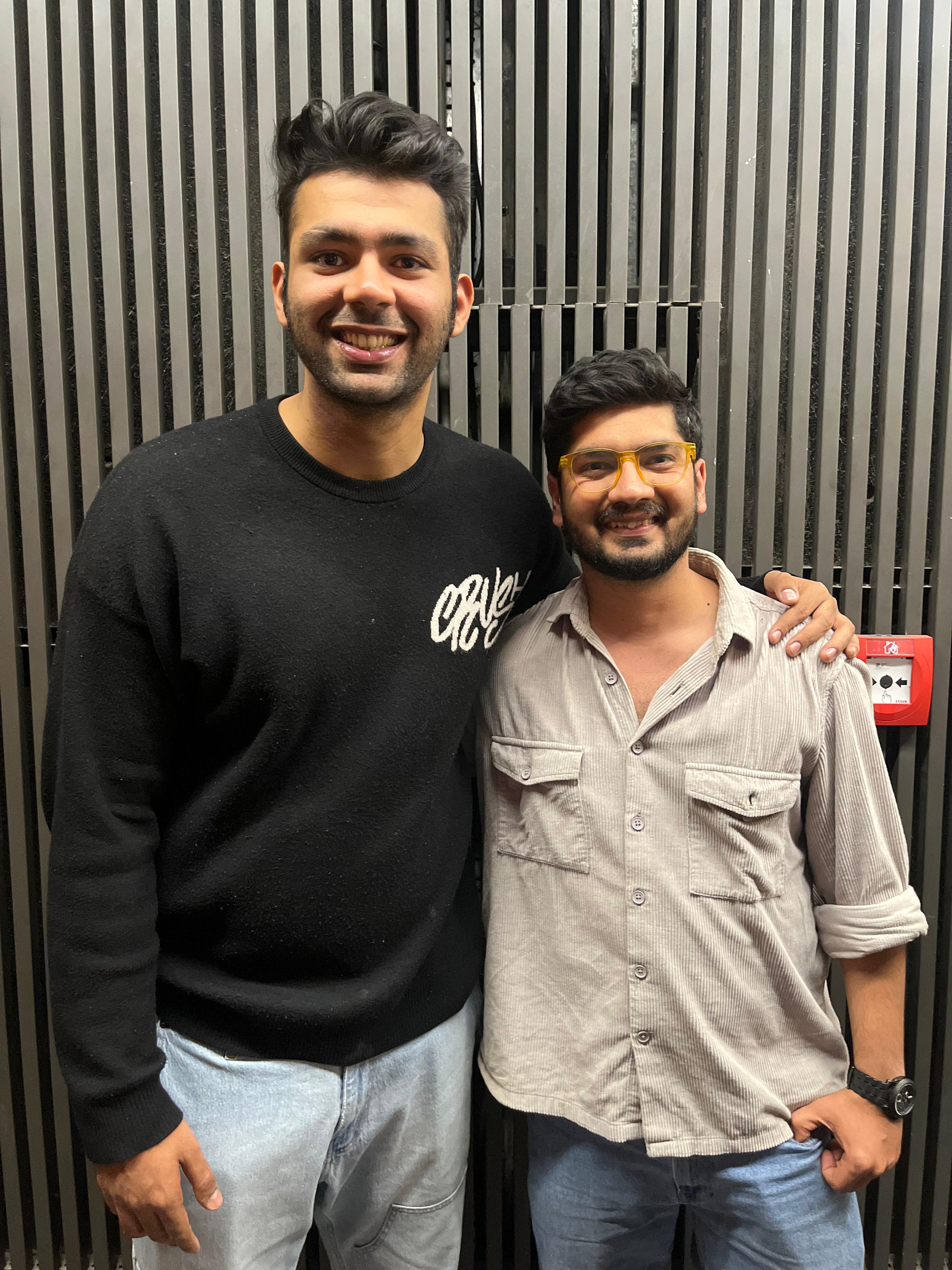 Jagrat Thirwani with Manhar Seth